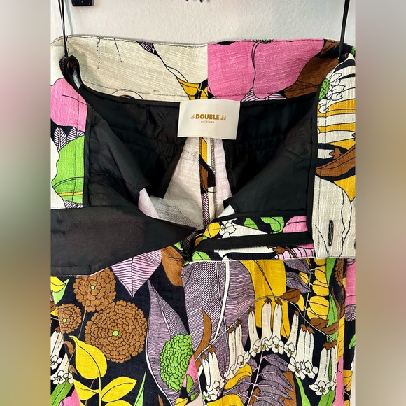 La Double J La Scala feather top with matching Hendrix pant in Big Flower print - Picture 9 of 10